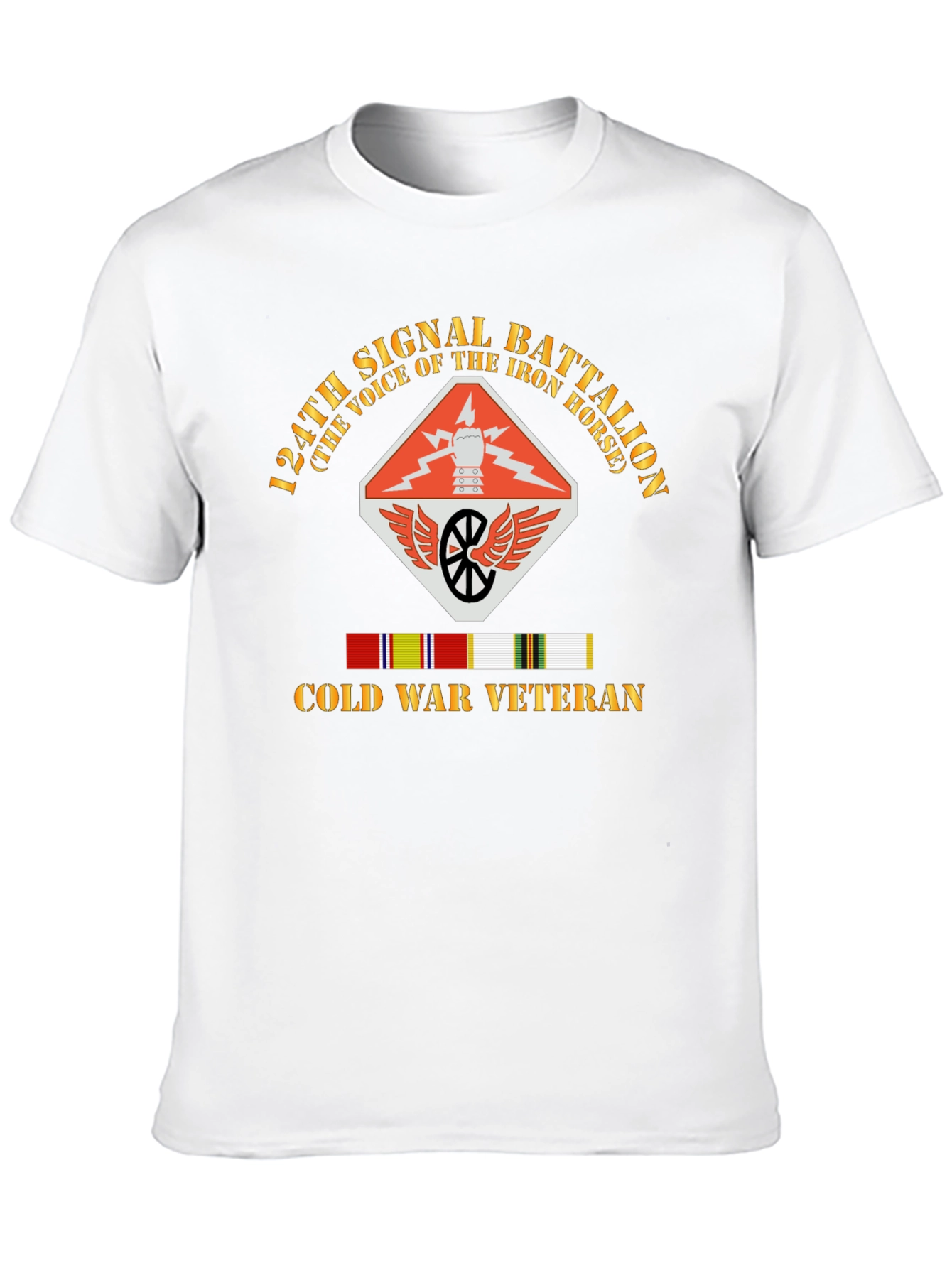 124th Signal Battalion Cold War Veteran T-Shirt