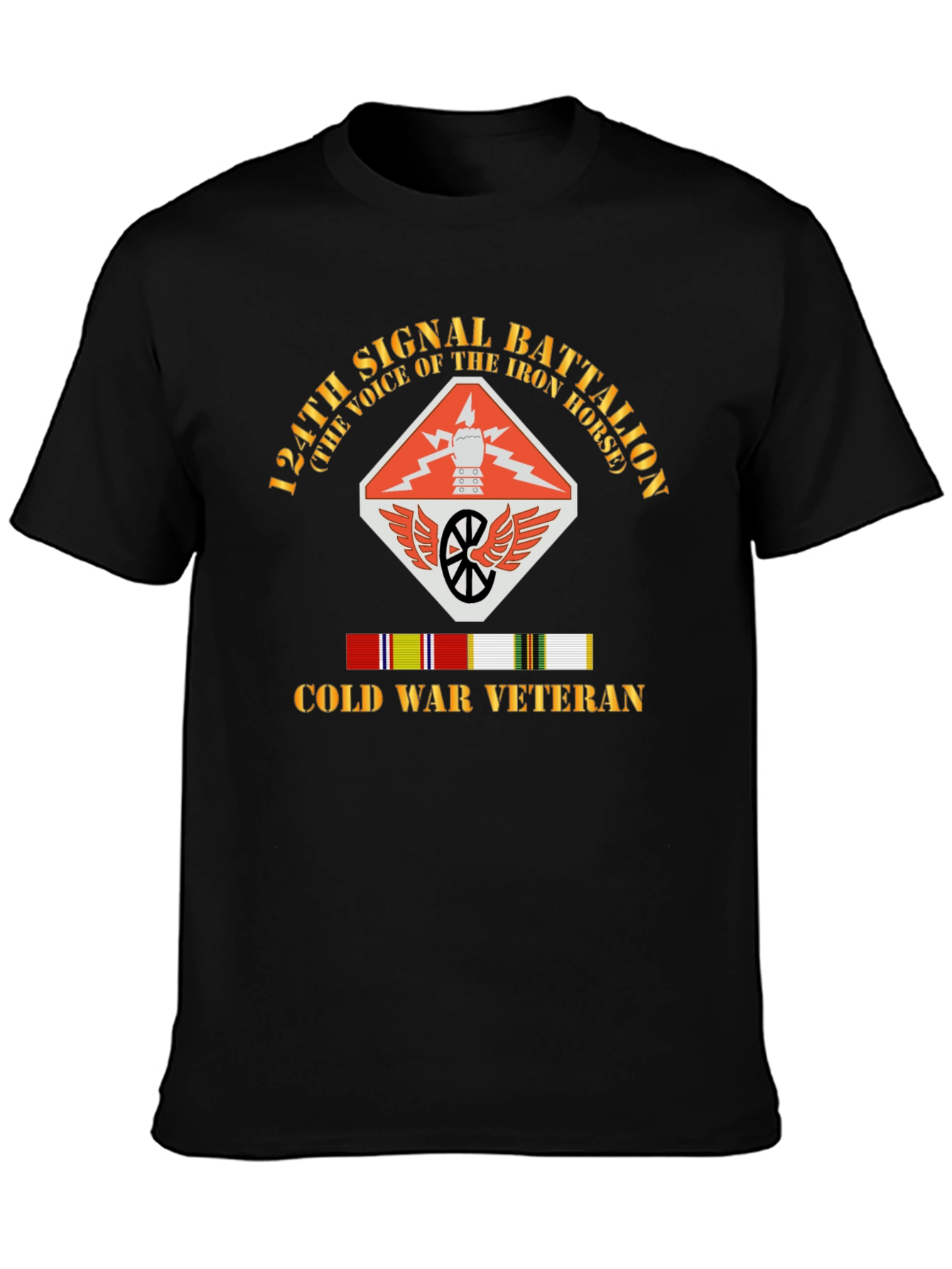 124th Signal Battalion Cold War Veteran T-Shirt