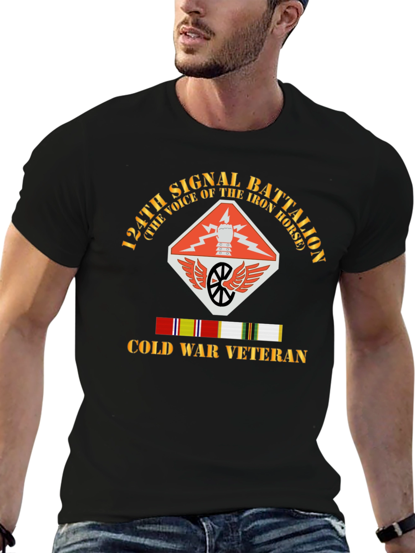 124th Signal Battalion Cold War Veteran T-Shirt