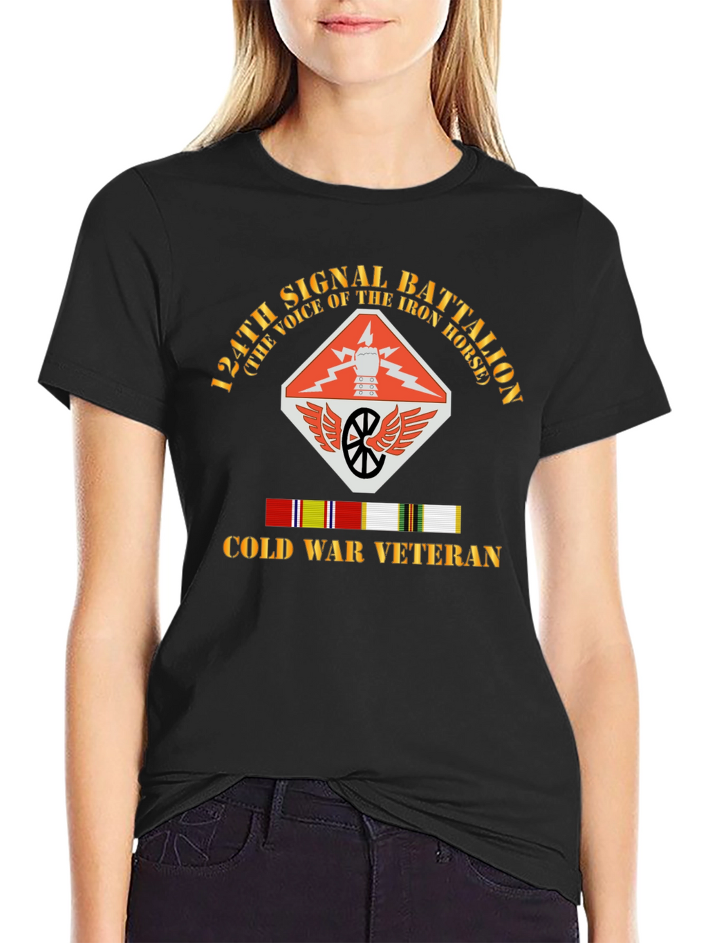124th Signal Battalion Cold War Veteran T-Shirt