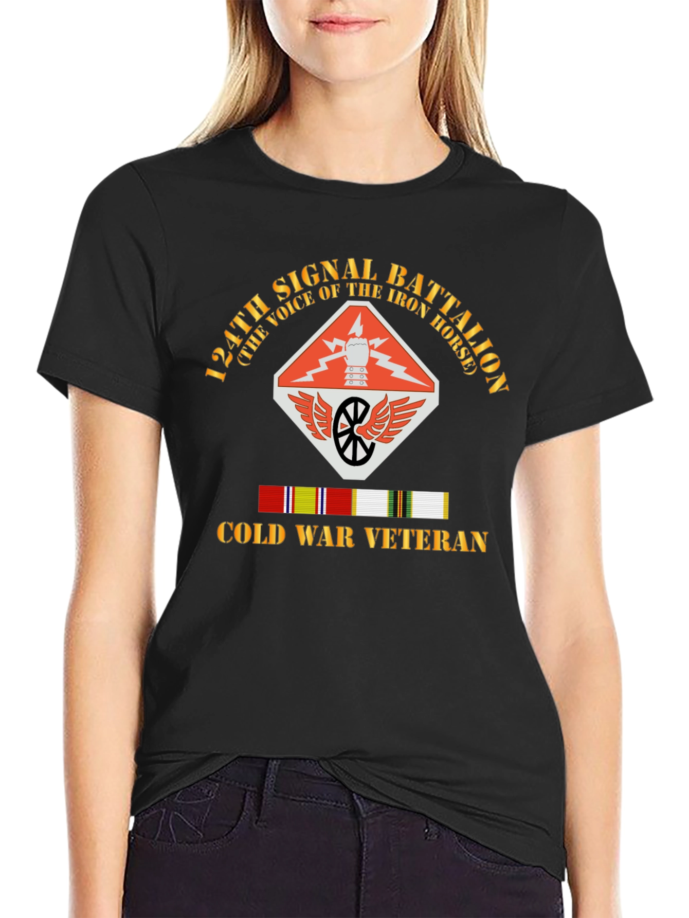 124th Signal Battalion Cold War Veteran T-Shirt