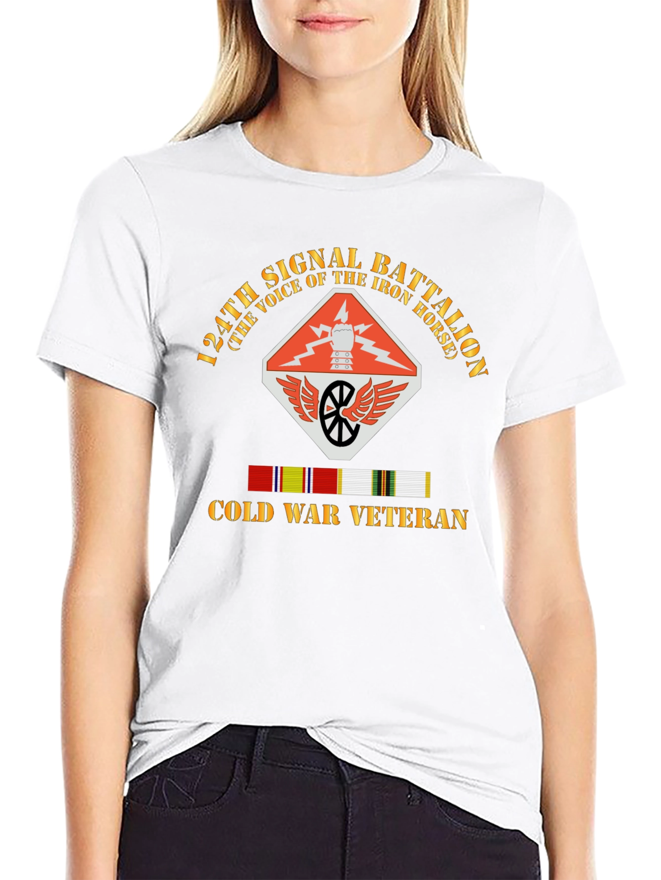 124th Signal Battalion Cold War Veteran T-Shirt