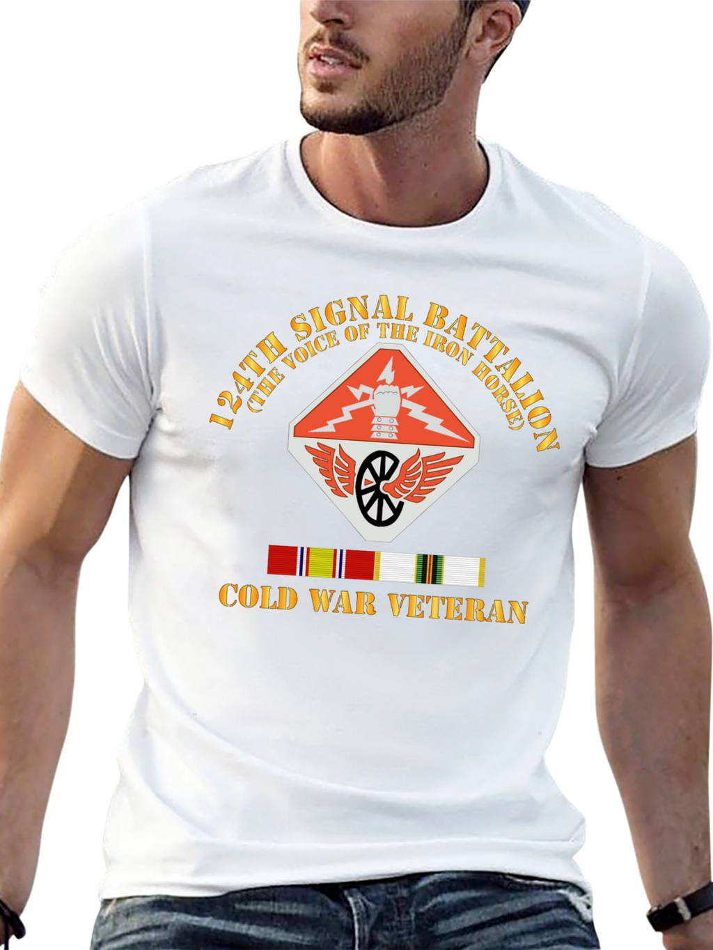 124th Signal Battalion Cold War Veteran T-Shirt