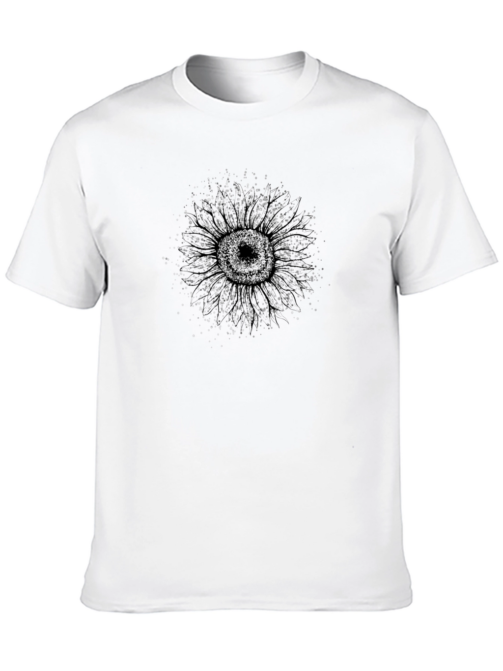 Abstract Eye Graphic Tee - Black