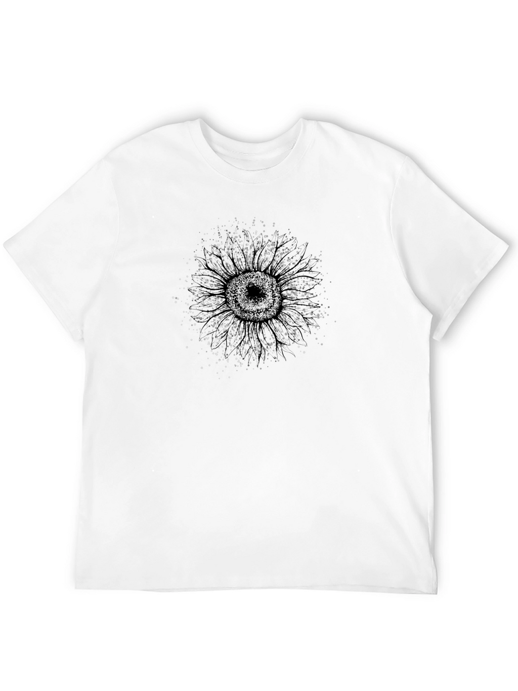 Abstract Eye Graphic Tee - Black