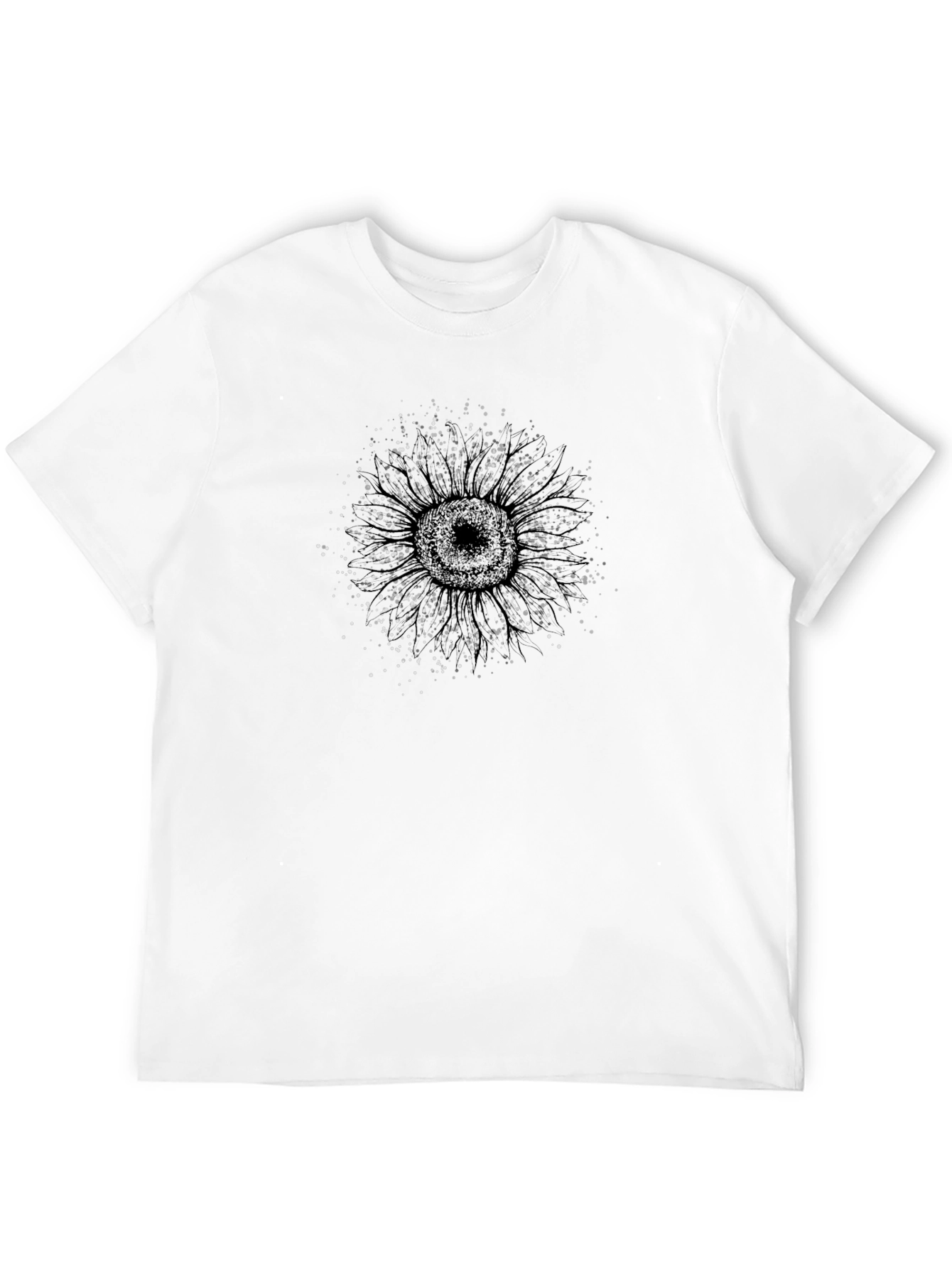 Abstract Eye Graphic Tee - Black