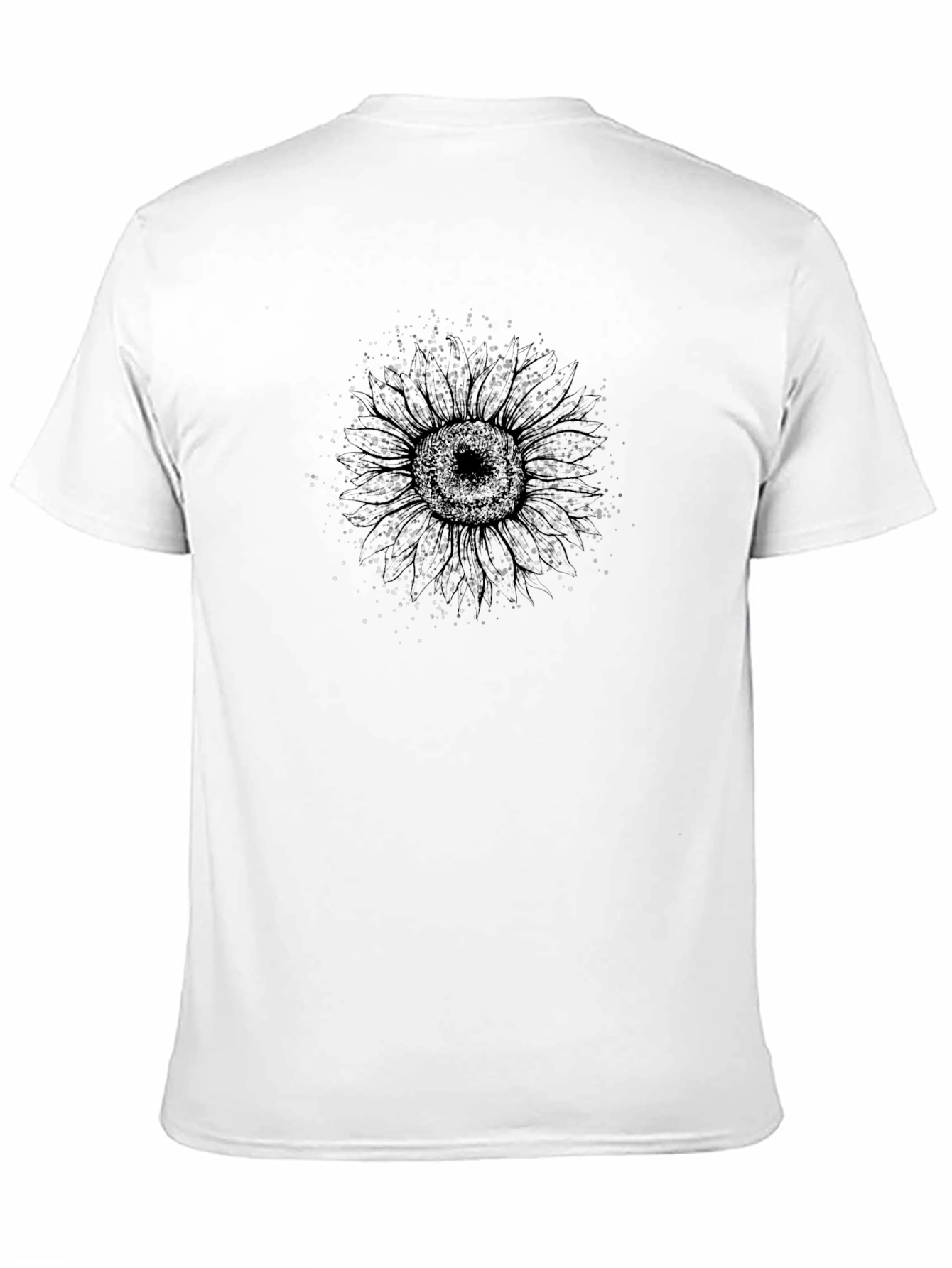 Abstract Eye Graphic Tee - Black