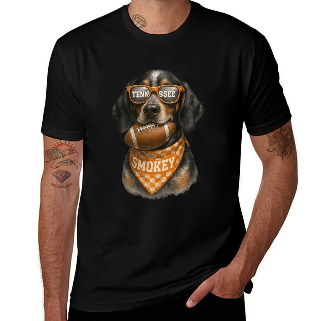 Custom Dog Graphic T-Shirt | Unisex Casual Football Fan Tee