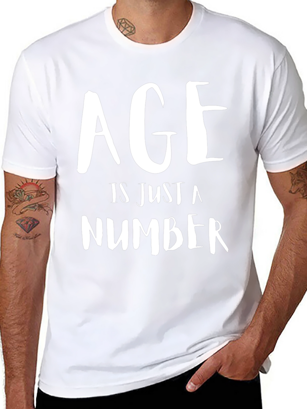 Age Is Just A Number Graphic Tee