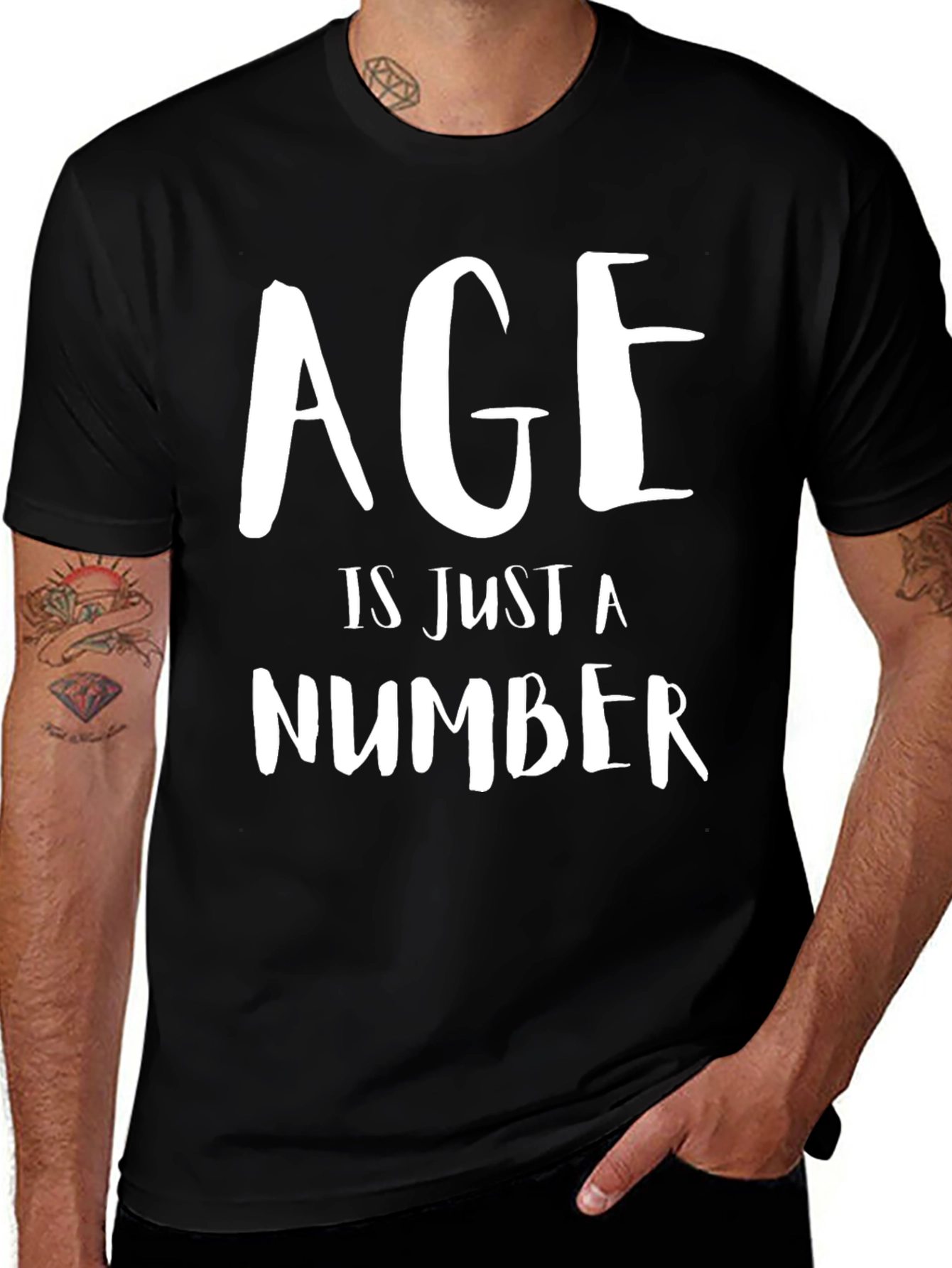 Age Is Just A Number Graphic Tee
