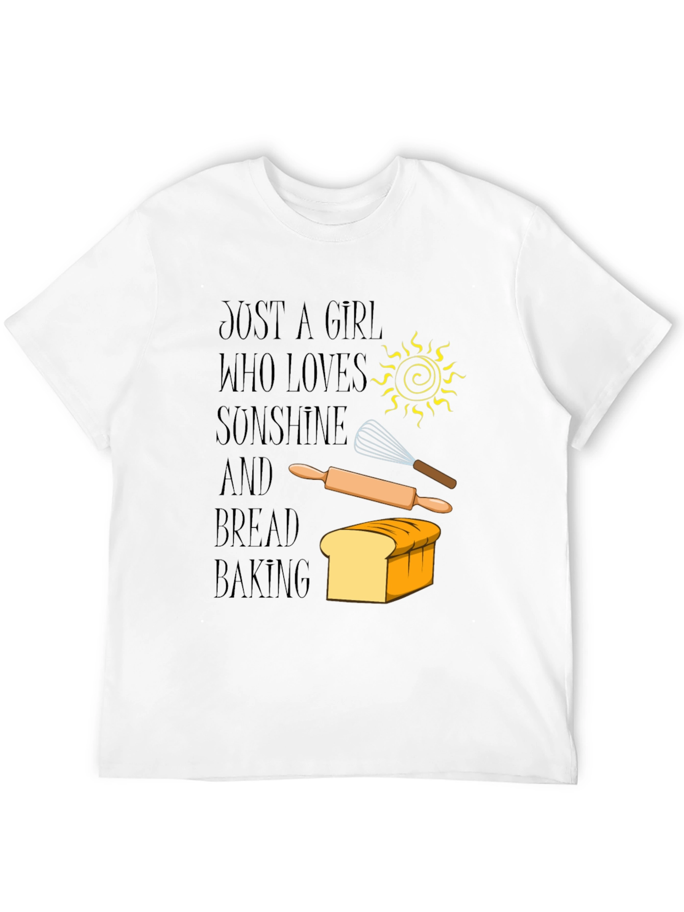 Baking Lover T-Shirt - Sunshine & Bread