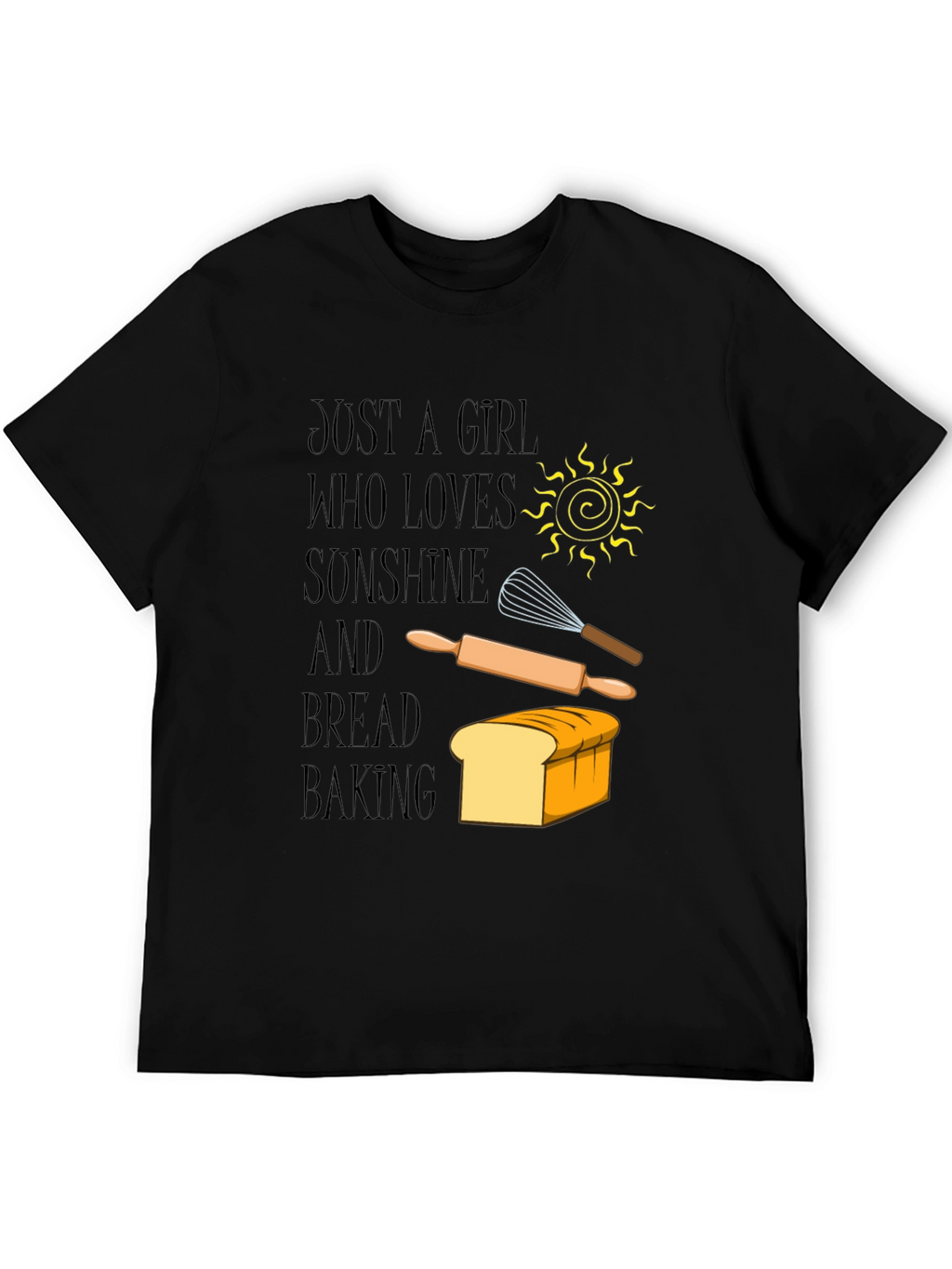 Baking Lover T-Shirt - Sunshine & Bread
