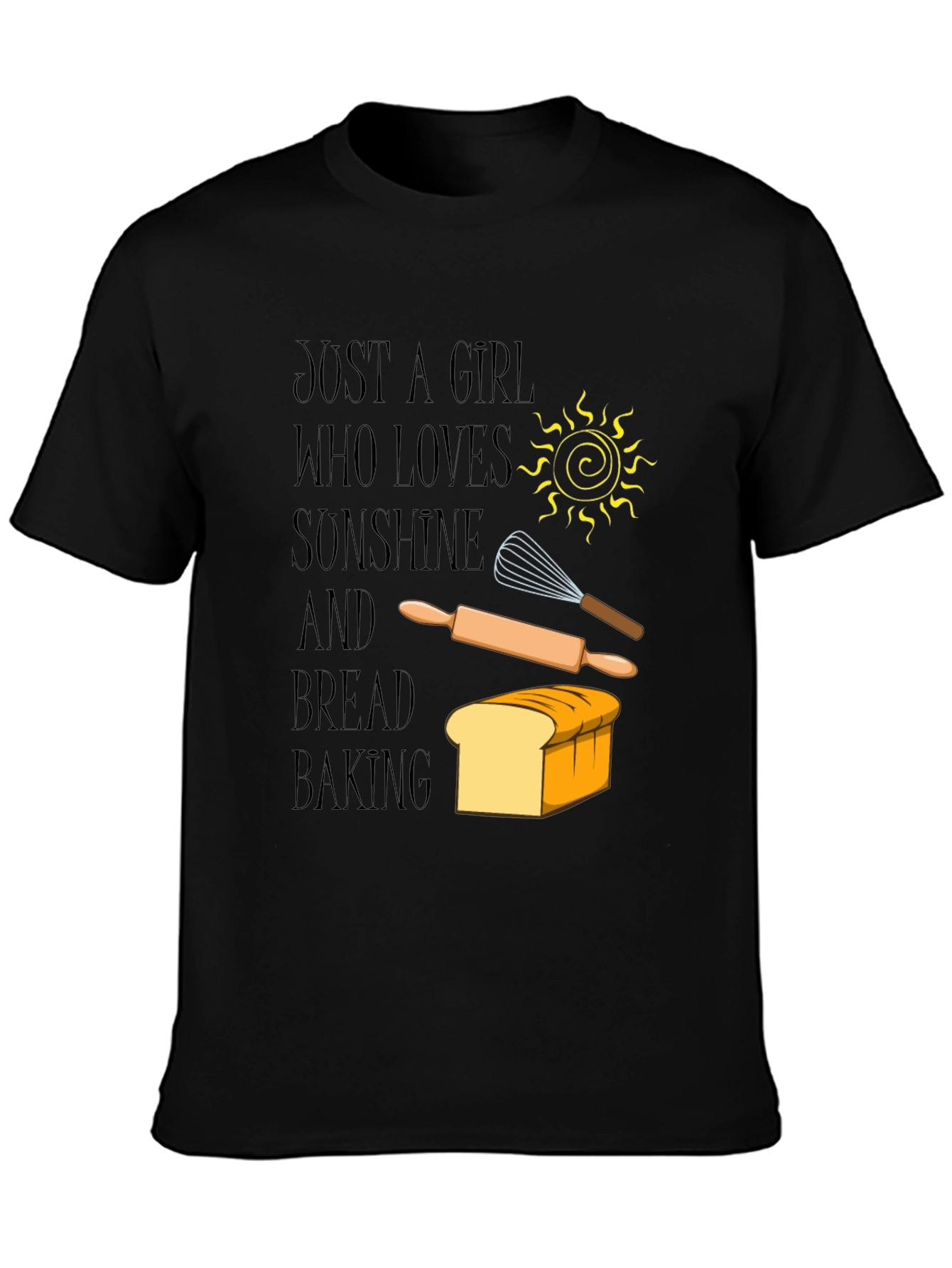 Baking Lover T-Shirt - Sunshine & Bread