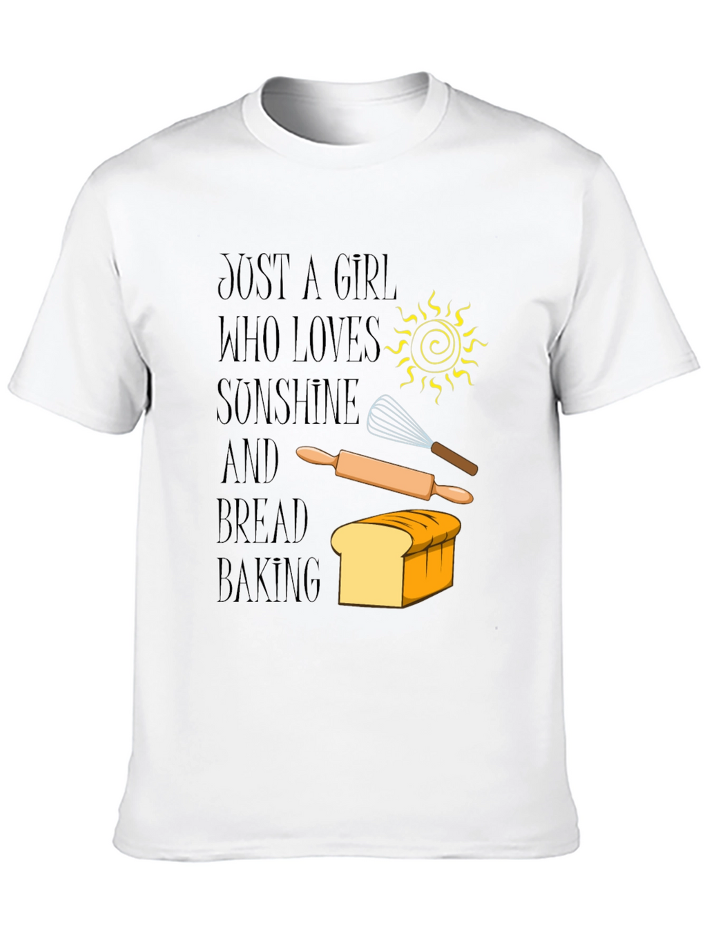 Baking Lover T-Shirt - Sunshine & Bread