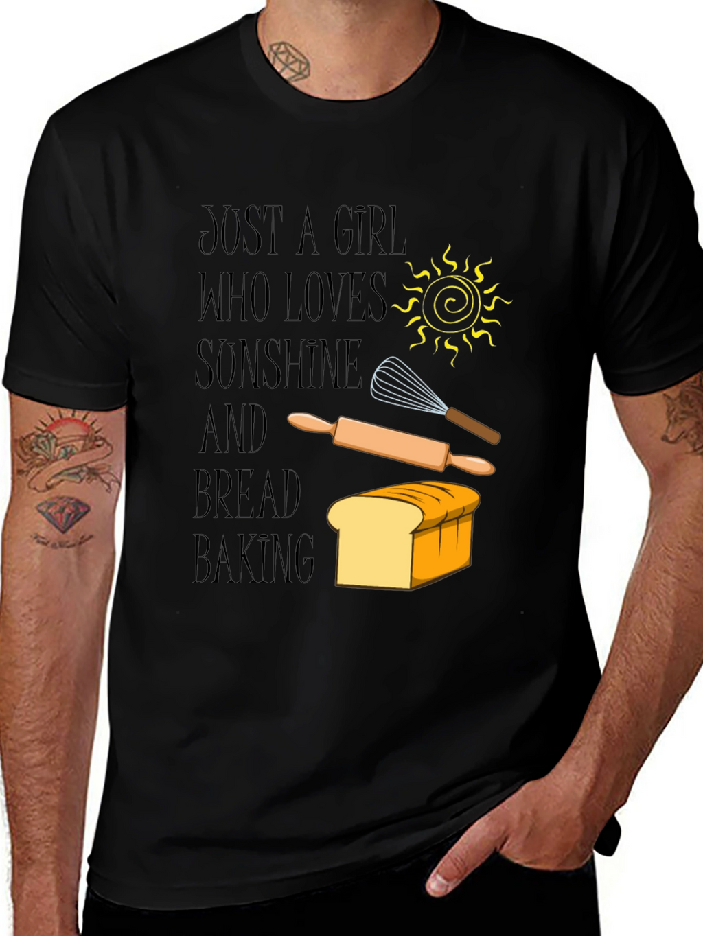 Baking Lover T-Shirt - Sunshine & Bread