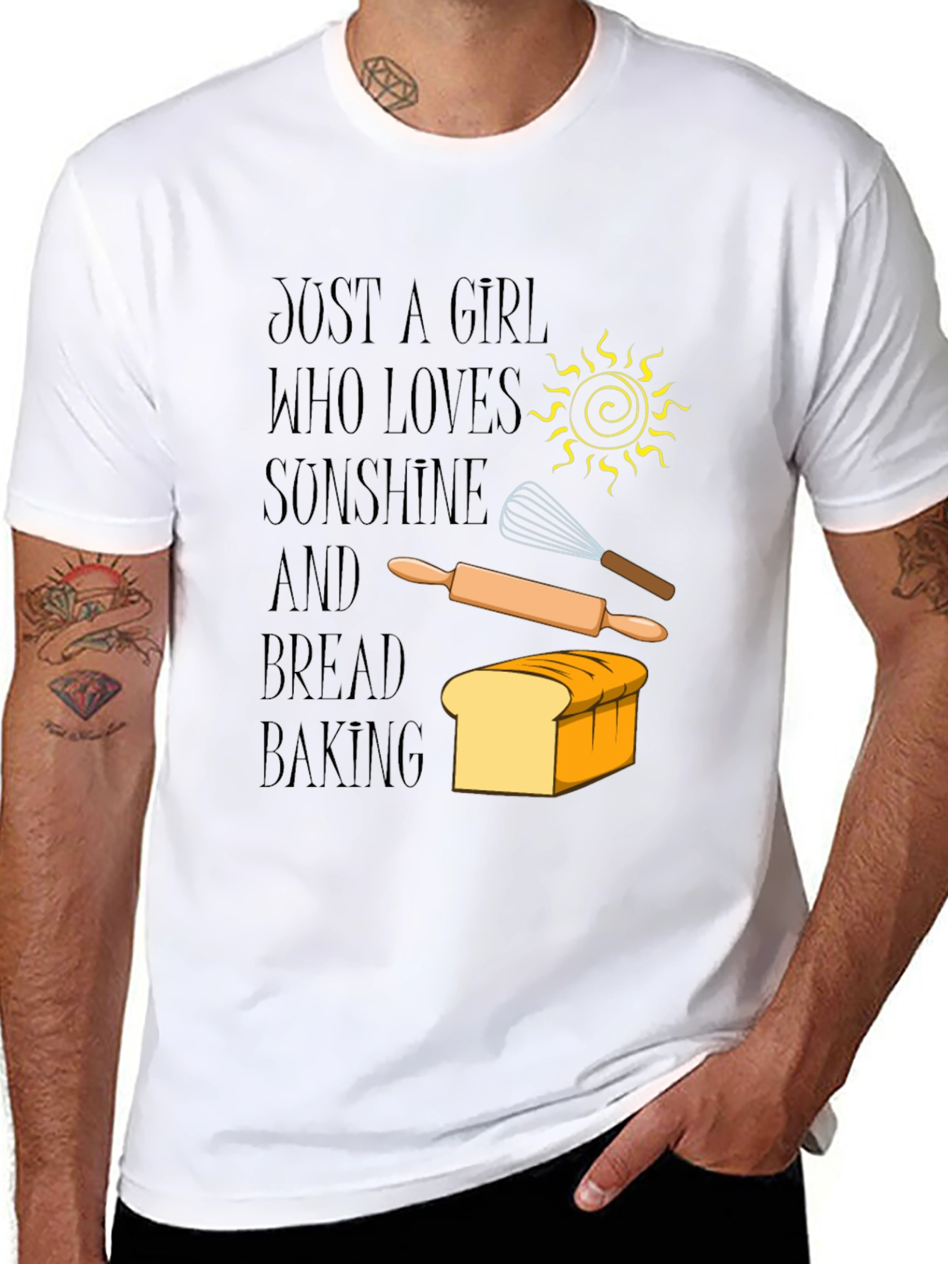Baking Lover T-Shirt - Sunshine & Bread