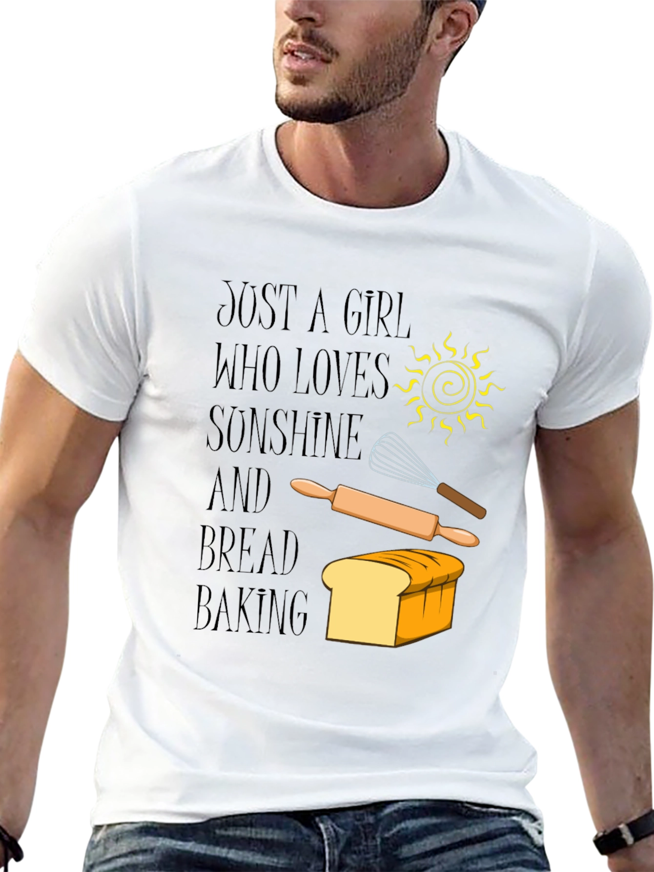 Baking Lover T-Shirt - Sunshine & Bread