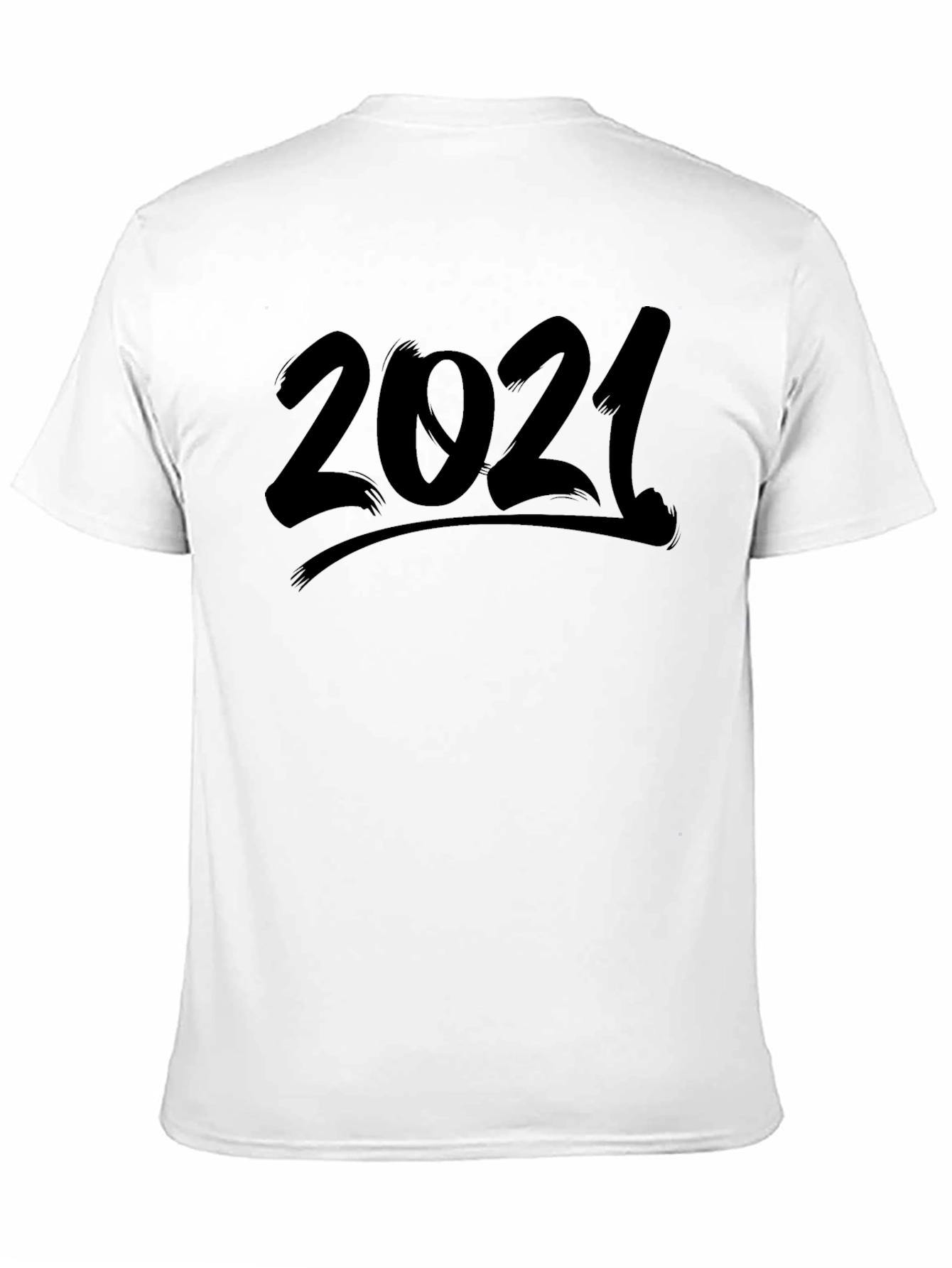 2021 Graphic Tee - Stylish and Comfortable Black T-Shirt