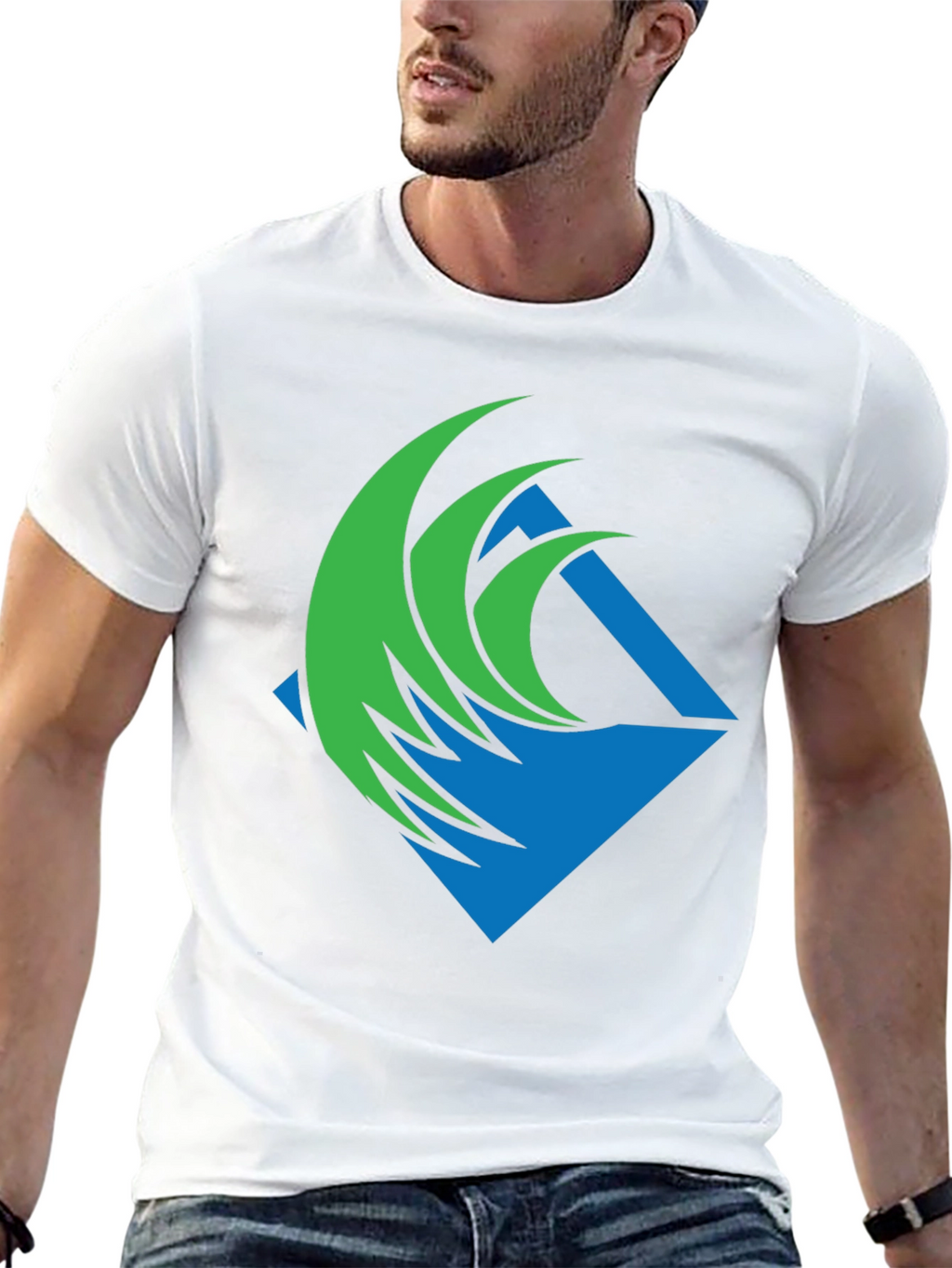 Abstract Graphic Tee - Modern Design