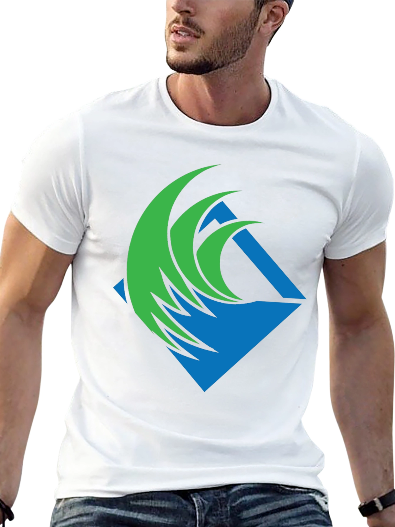 Abstract Graphic Tee - Modern Design