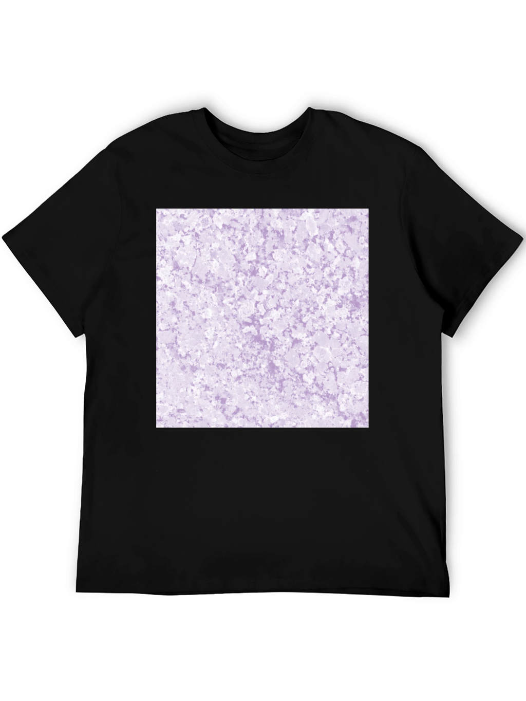 Abstract Lavender Pattern Tee