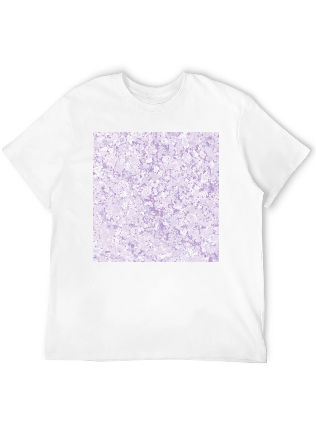 Abstract Lavender Pattern Tee