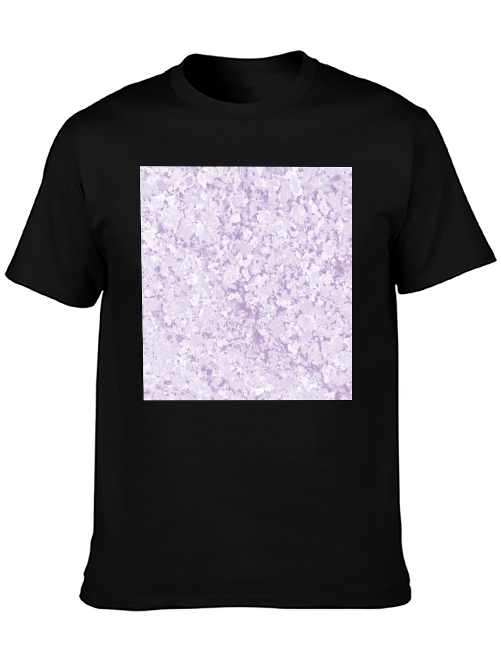 Abstract Lavender Pattern Tee