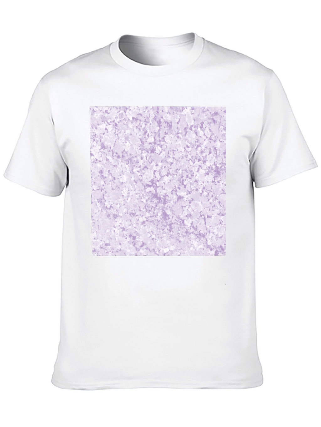 Abstract Lavender Pattern Tee