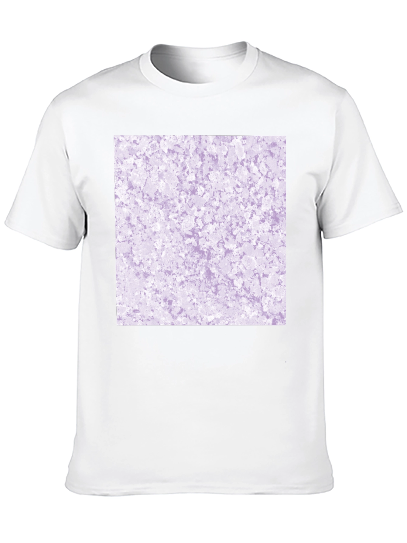 Abstract Lavender Pattern Tee