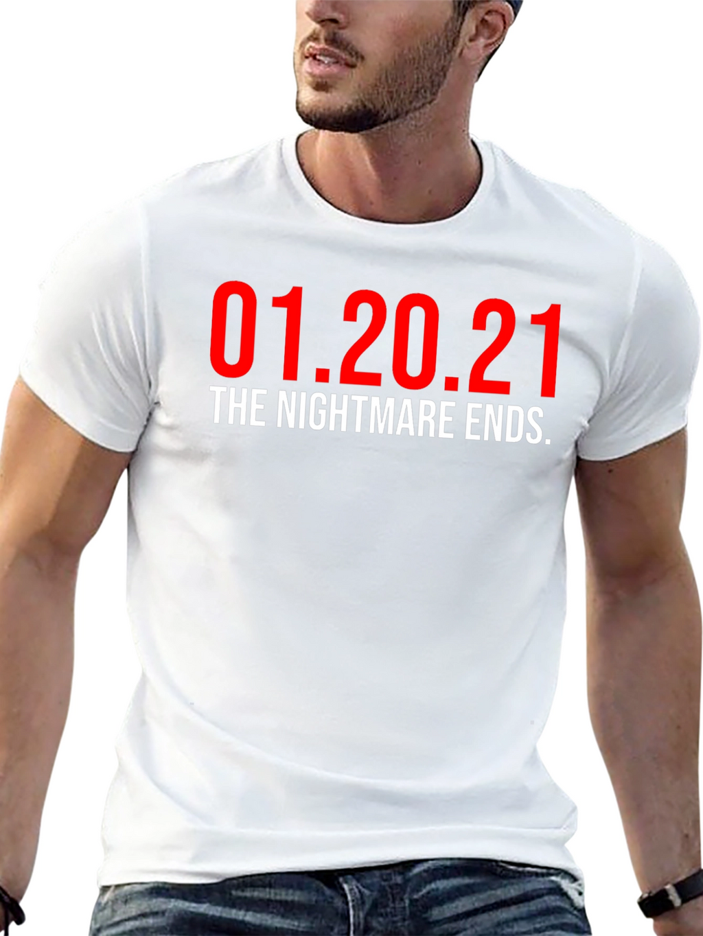 01.20.21 The Nightmare Ends T-Shirt