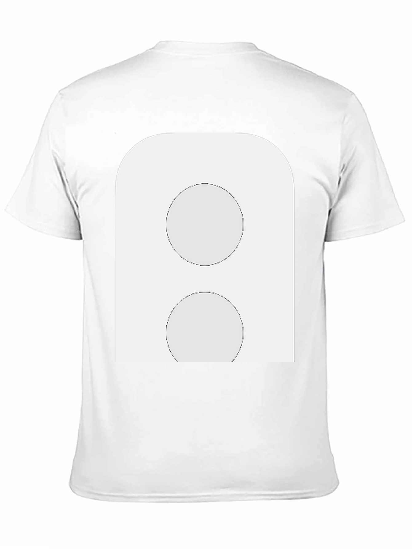 Abstract Graphic Print Black T-Shirt