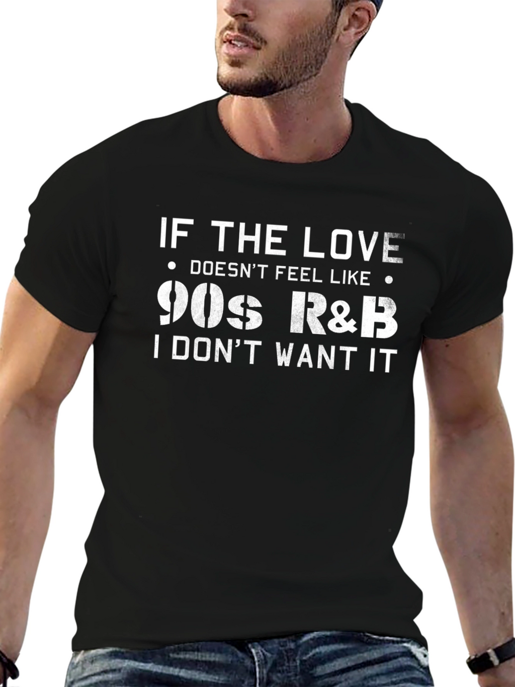 90s R&B Music Lover Graphic T-Shirt