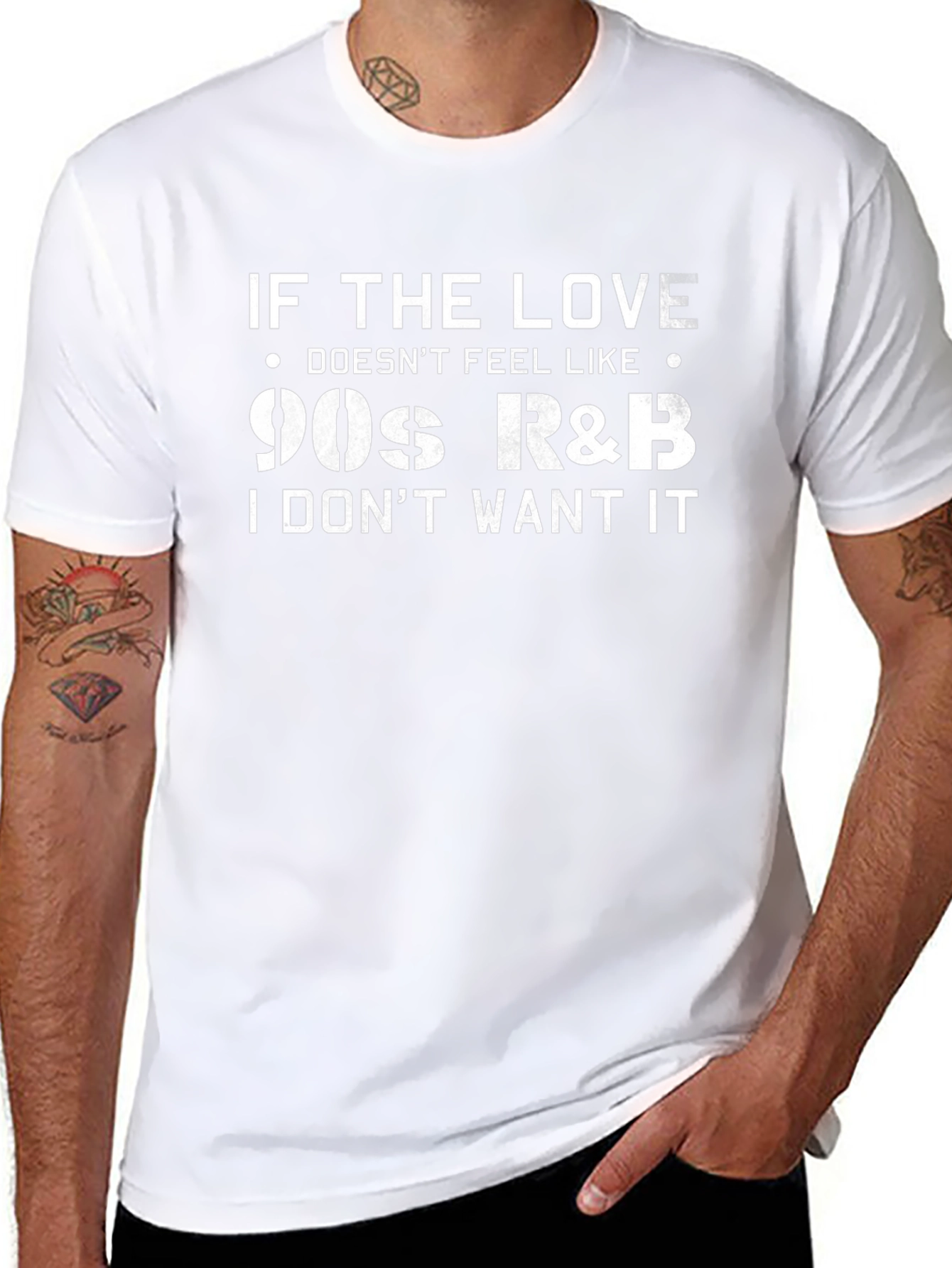 90s R&B Music Lover Graphic T-Shirt