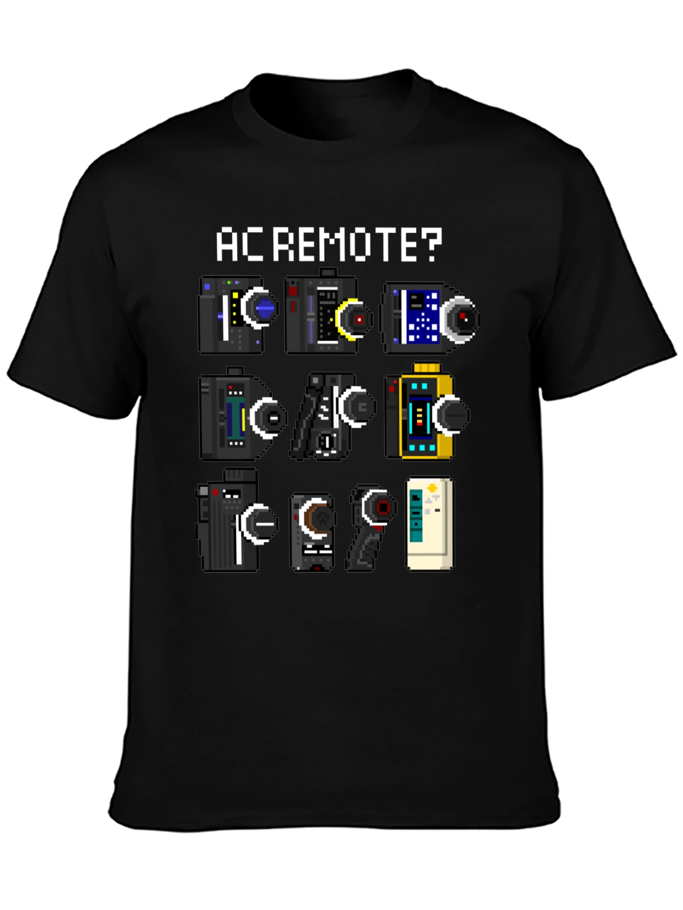 AC Remote? Retro Pixel Art T-Shirt