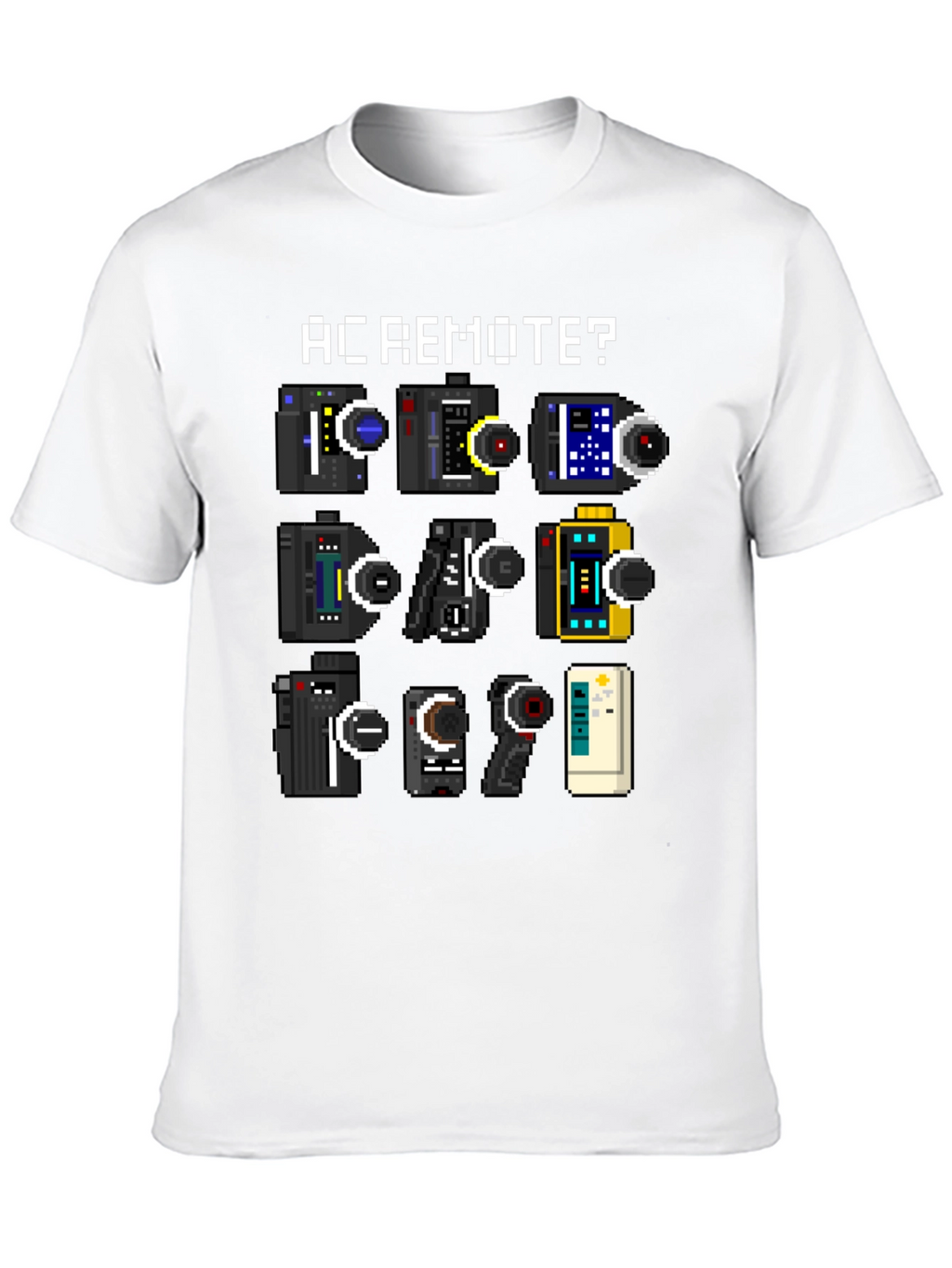 AC Remote? Retro Pixel Art T-Shirt