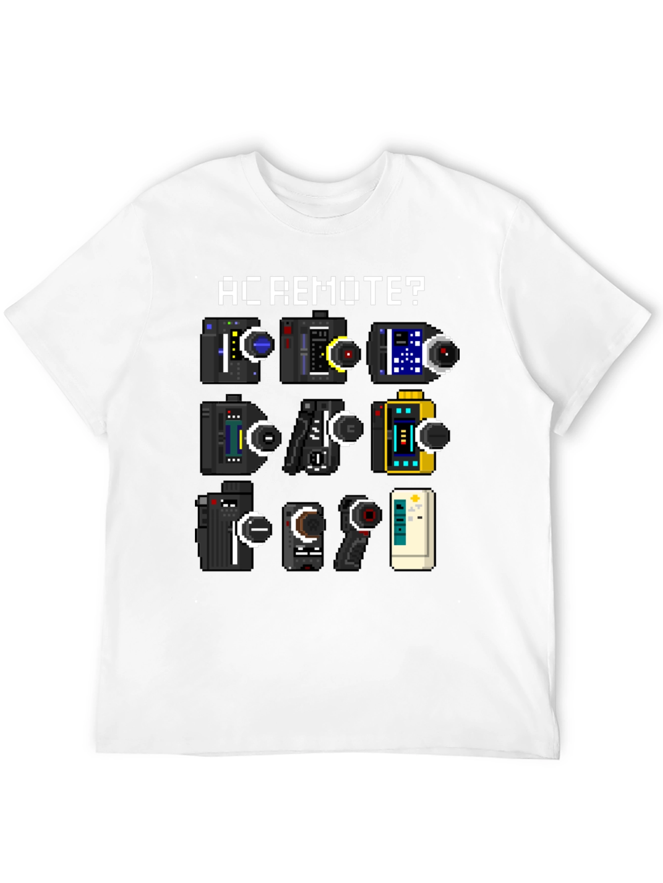 AC Remote? Retro Pixel Art T-Shirt