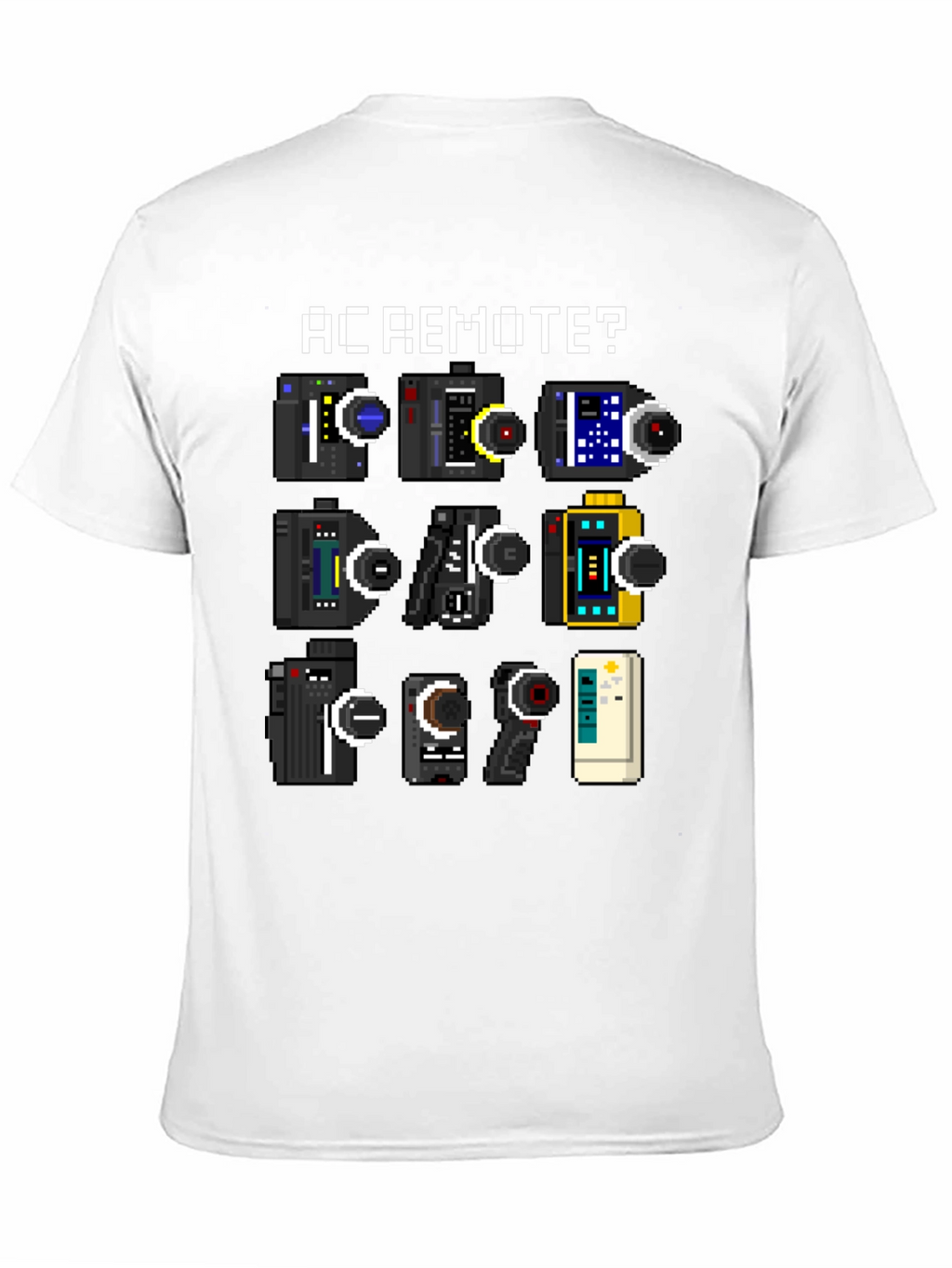 AC Remote? Retro Pixel Art T-Shirt