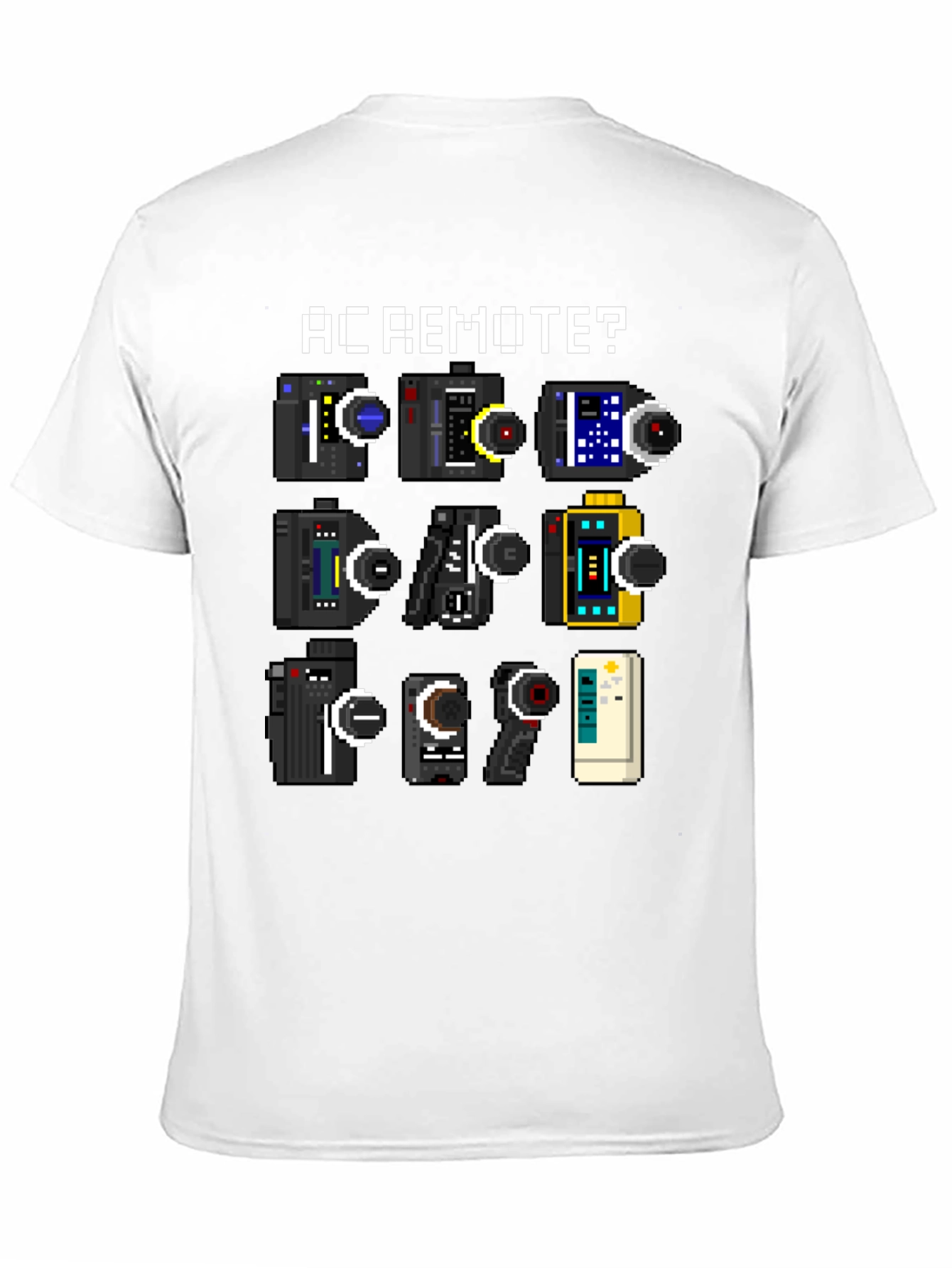AC Remote? Retro Pixel Art T-Shirt