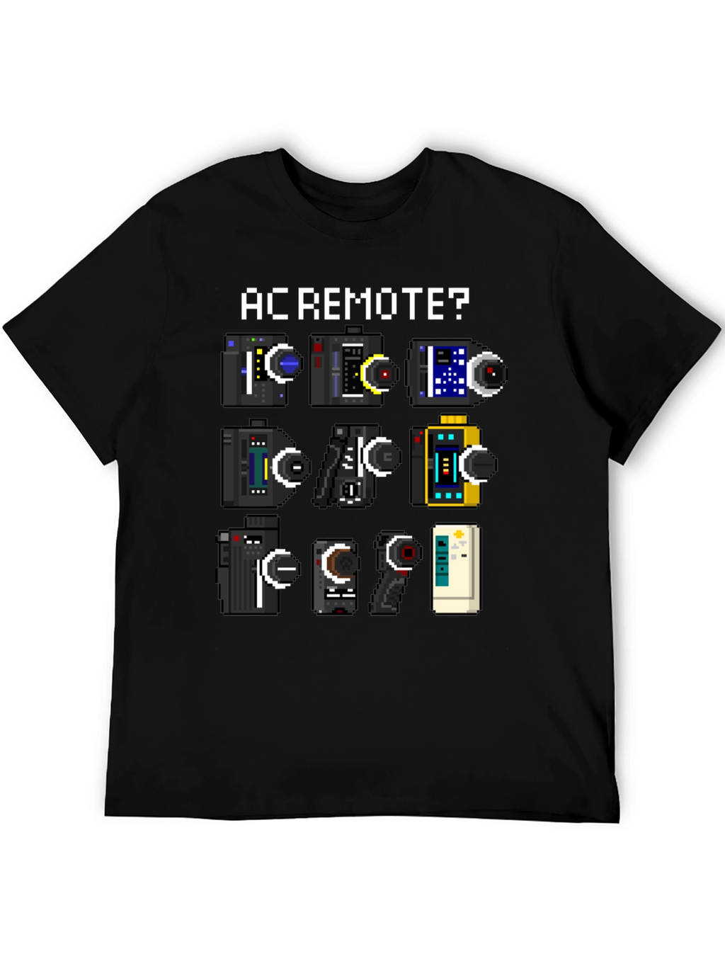 AC Remote? Retro Pixel Art T-Shirt