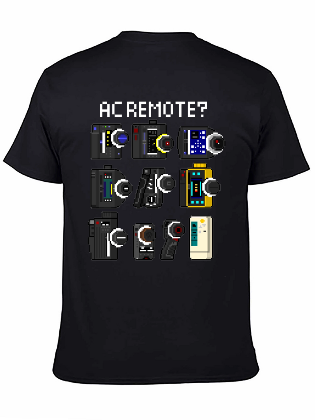 AC Remote? Retro Pixel Art T-Shirt