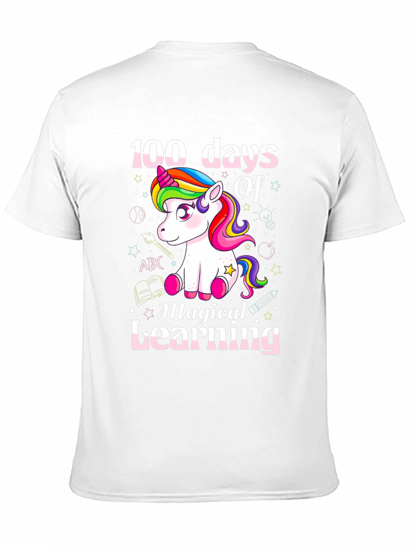 100 Days of Magical Learning Unicorn T-Shirt