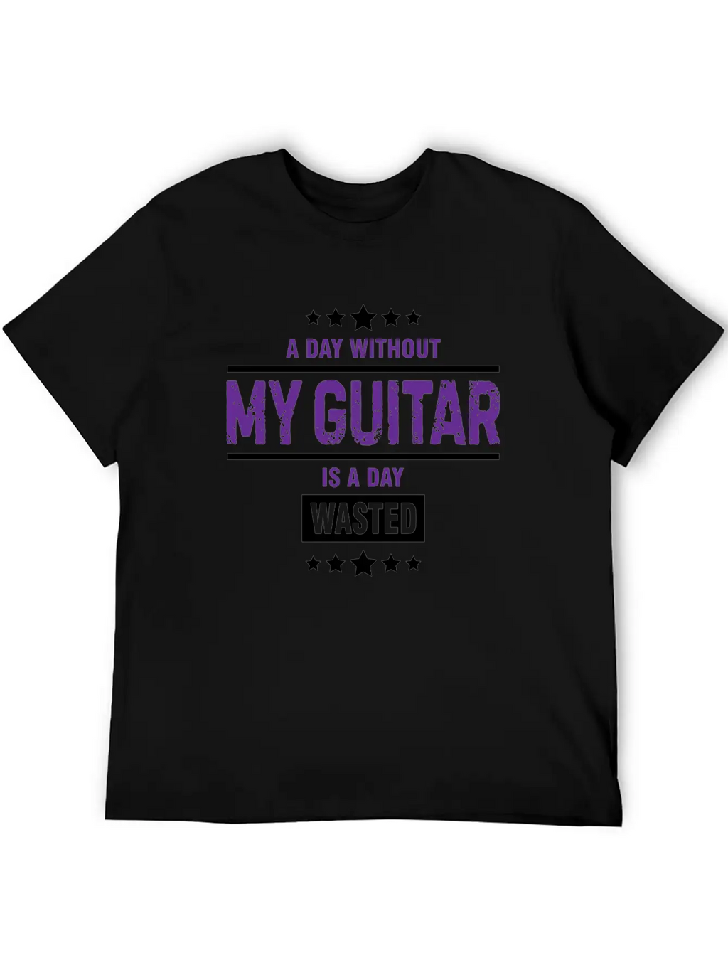 A Day Without My Guitar Is A Day Gift Breathable Graphic T-Shirt – Perfect For Casual Days