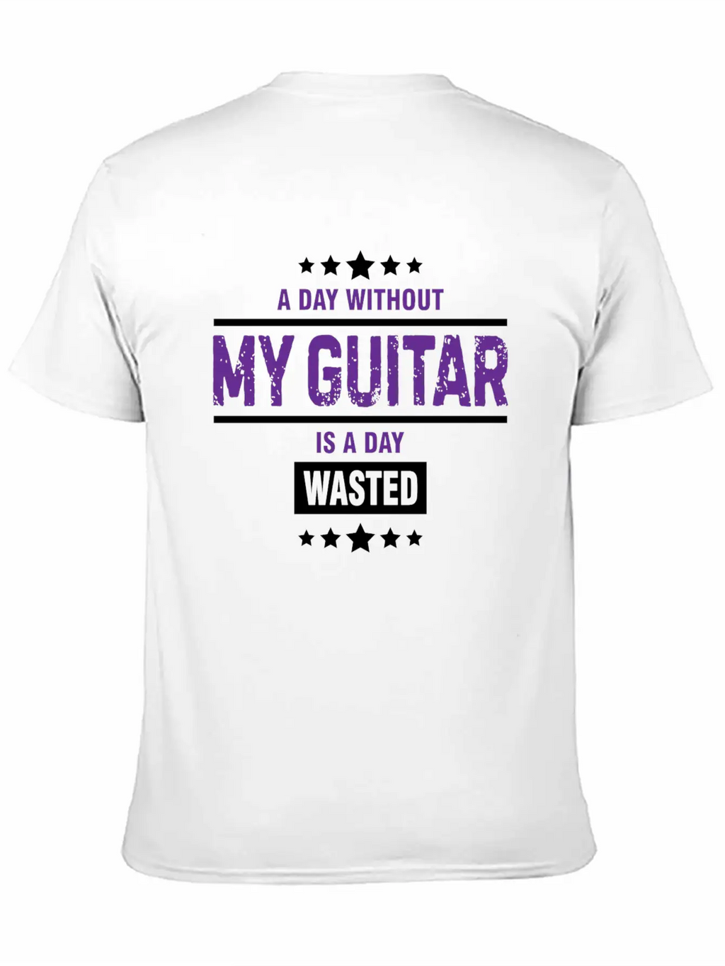 A Day Without My Guitar Is A Day Gift Breathable Graphic T-Shirt – Perfect For Casual Days