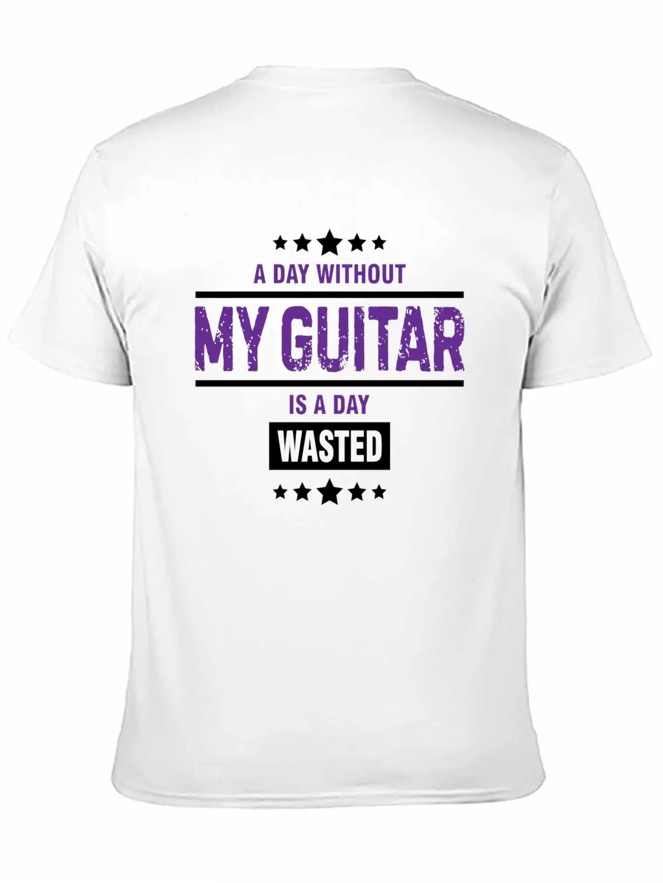 A Day Without My Guitar Is A Day Gift Breathable Graphic T-Shirt – Perfect For Casual Days