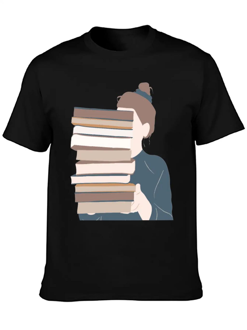 A Girl Reading Essential Unisex Summer Tee – Soft Cotton Casual Fit
