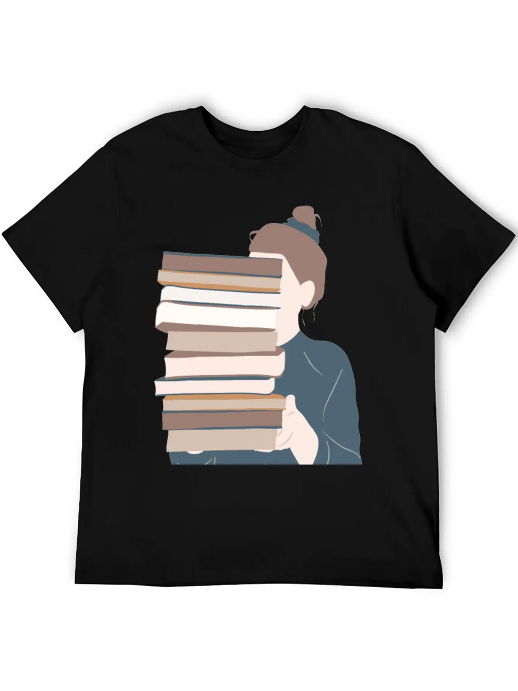 A Girl Reading Essential Unisex Summer Tee – Soft Cotton Casual Fit