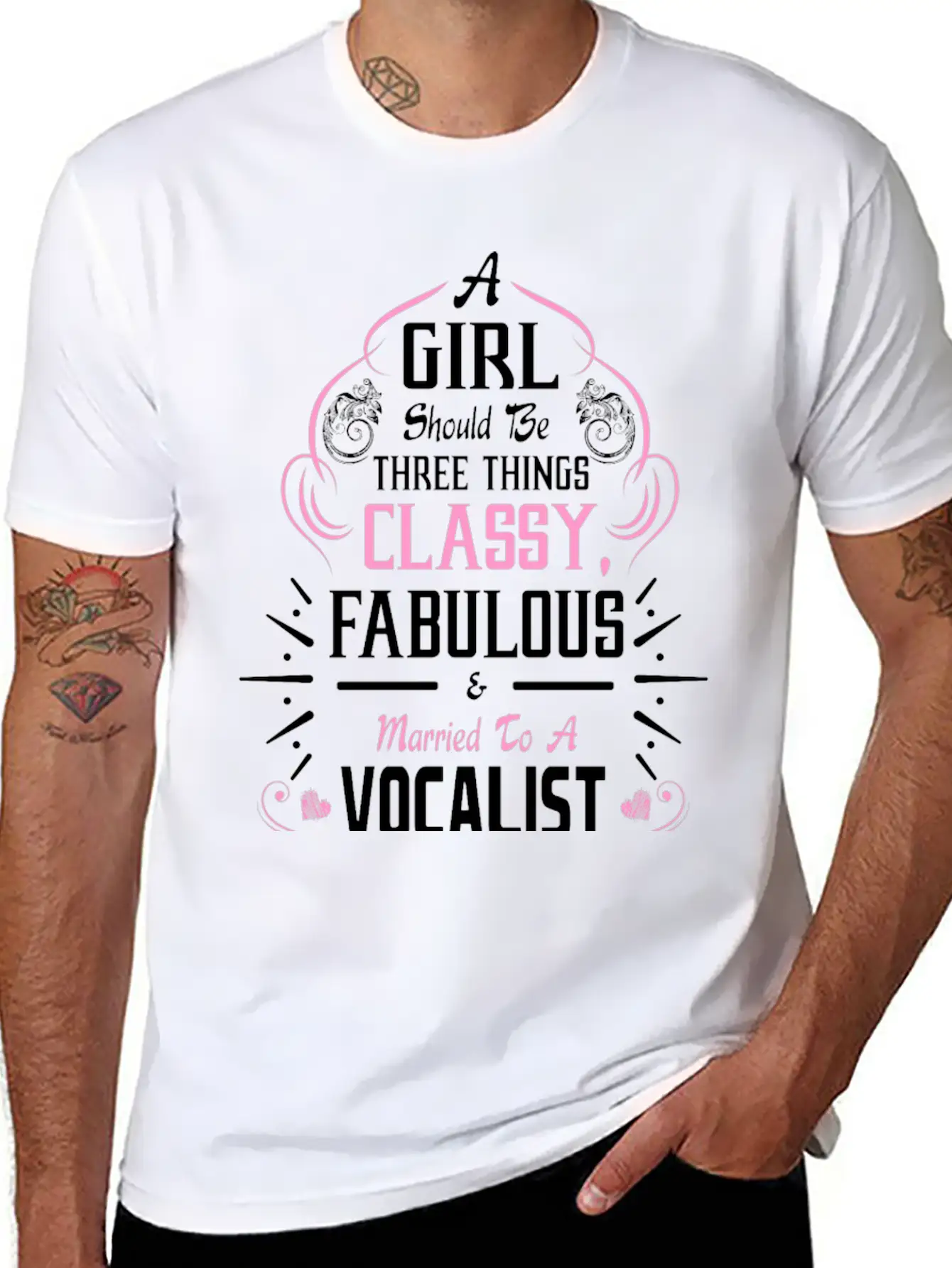 A Girl Should Be Three Things Classy Fabulous & Unisex Casual T-Shirt – Clean Design For Daily Comfort
