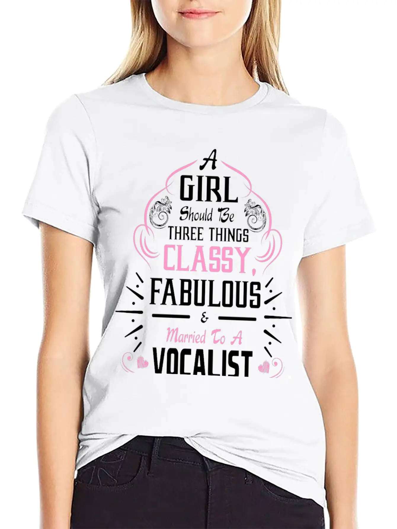A Girl Should Be Three Things Classy Fabulous & Unisex Casual T-Shirt – Clean Design For Daily Comfort