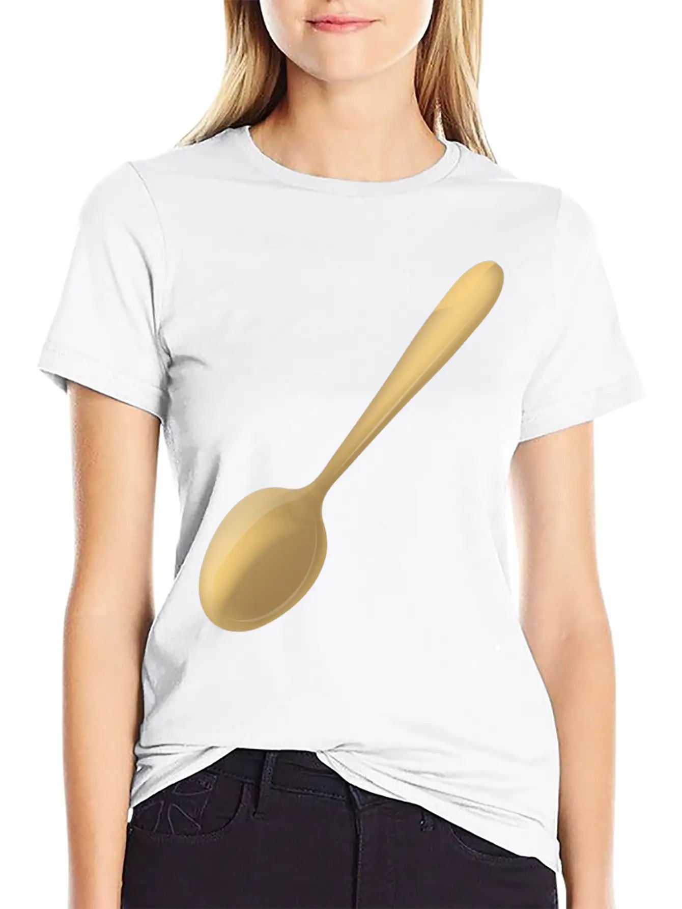A Golden Spoon Essential Unisex Summer Tee – Soft Cotton Casual Fit