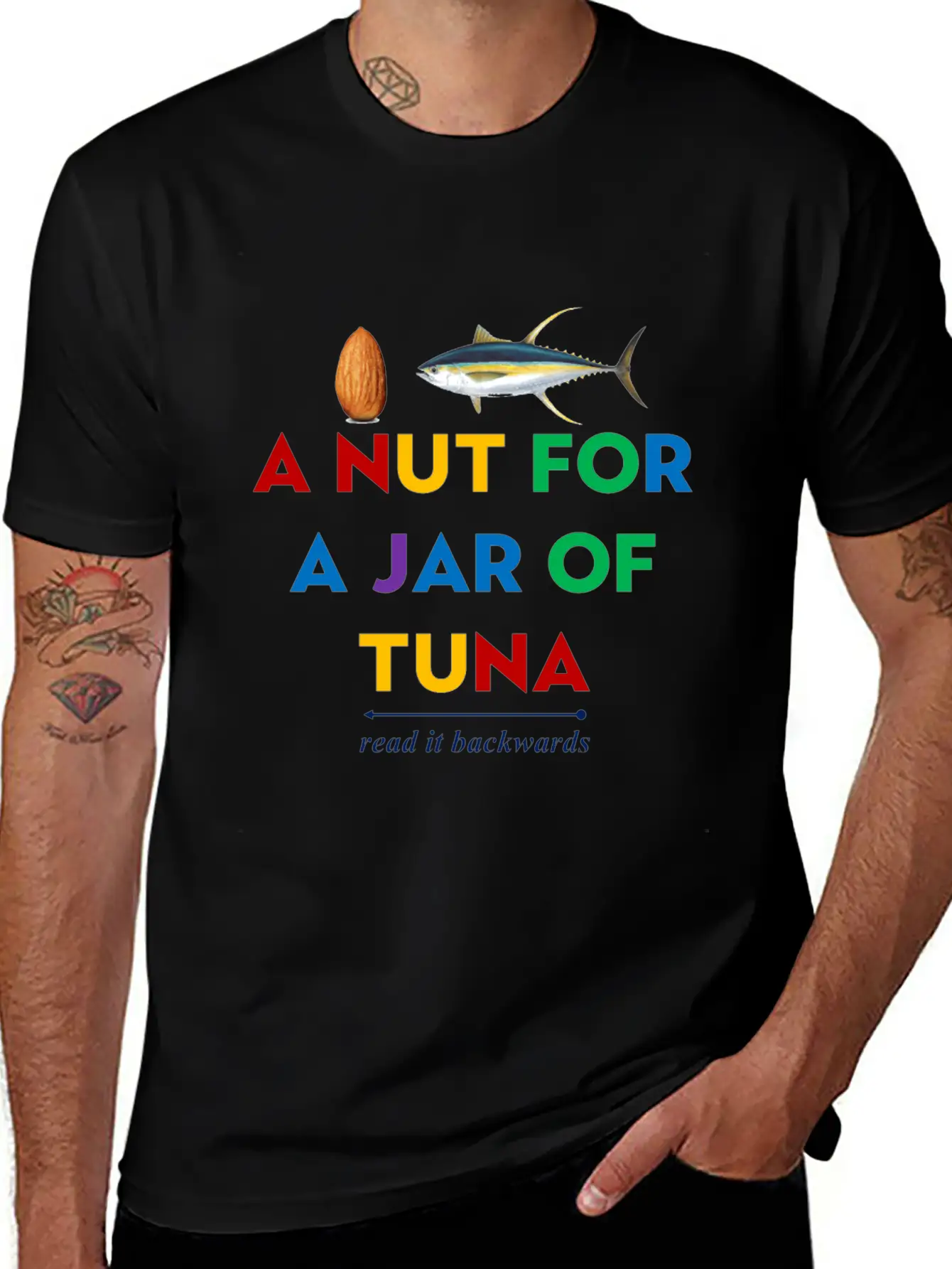 A Nut For A Jar Of Tuna Meme Funny Clothing Classic Fit Graphic Tee For Daily Comfort – Unisex Cotton Shirt